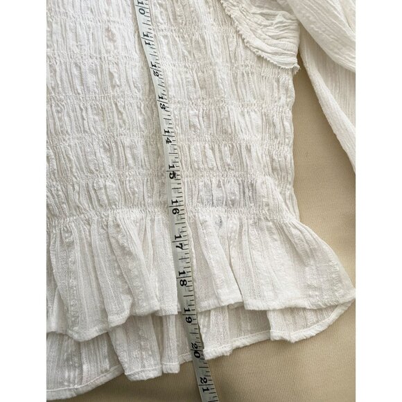 Isabel Marant Etoile "Idris" Top in White, size 38. Fits like a fitted size smal - Picture 11 of 14